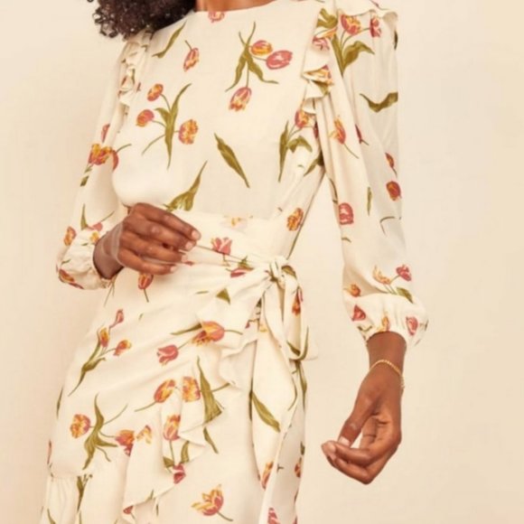 Reformation Quest Tulip Dress - NWT - Picture 8 of 13